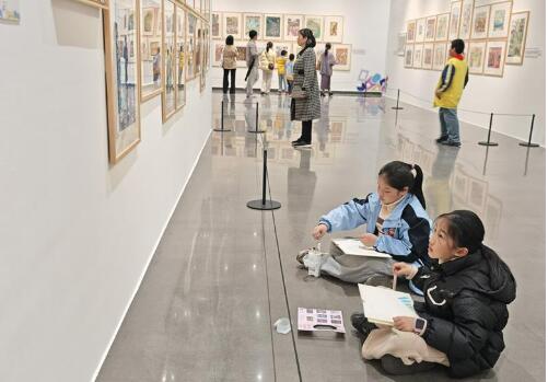 2025少兒美術(shù)作品展覽開幕