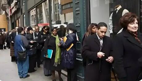 11月失業(yè)率升至四年來新高 美國就業(yè)市場寒氣襲人