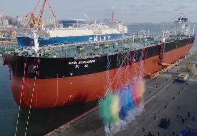 我國船舶工業(yè)領先優(yōu)勢鞏固 全球首艘甲醇雙燃料智能超大型油輪交付