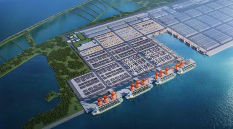 賦能灣區(qū)高質(zhì)量發(fā)展，打通“咽喉”動脈新格，廣州港國際通用碼頭建設(shè)跑出“加速度”