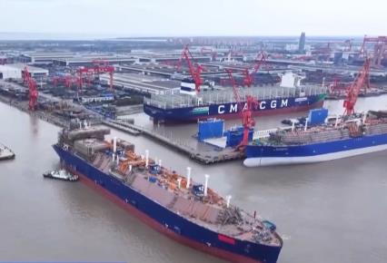 全球領(lǐng)先LNG運(yùn)輸船“天山”號(hào)即將交付