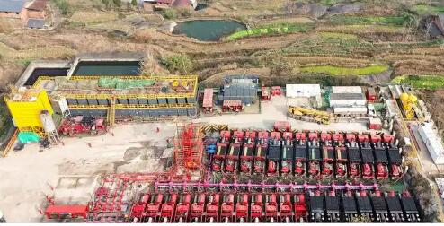 我國刷新多項亞洲頁巖氣井施工紀(jì)錄