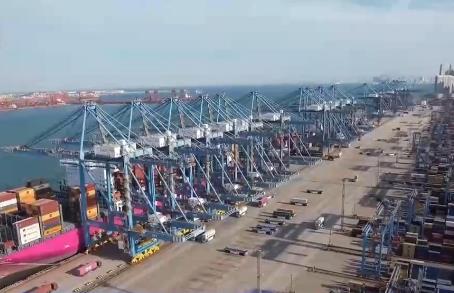 通關(guān)時間壓縮50% 青島港實現(xiàn)進出口物流“一單到底”