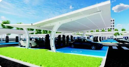 單日可充6000車次的高速路超充站投運(yùn)