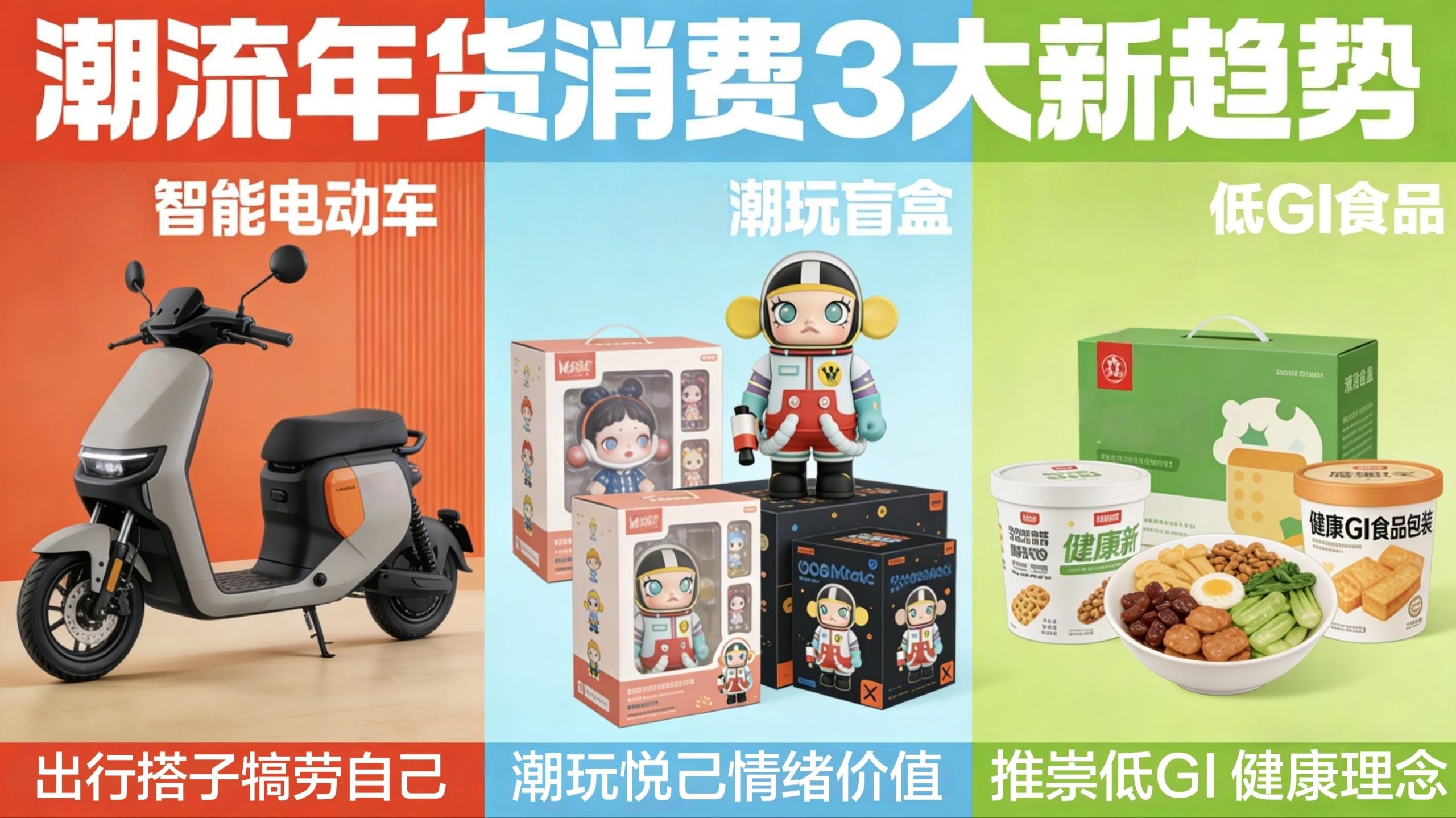 不買煙酒改囤“出行搭子” 年貨市場迎來年輕化：智能電動車、潮玩文創(chuàng)成新寵