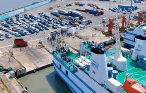 2026年春節(jié)假期瓊州海峽單日車輛運(yùn)輸量突破4萬臺(tái)次