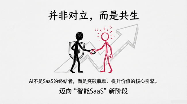 融合而非顛覆：別慌，AI不是來(lái)“干掉”SaaS的！