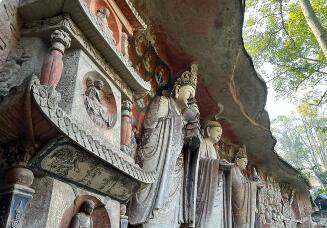 大足石刻中小石窟年內將實現保護設施全覆蓋