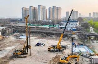 新建鄭州南站工程邁入建設(shè)新階段