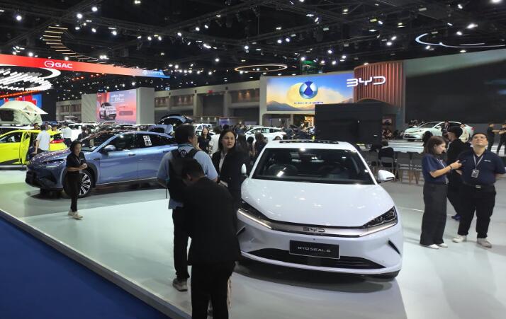 中國品牌車在曼谷國際車展預訂量首次超越日系車