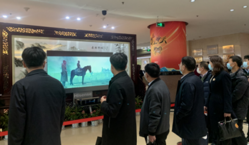 海信激光電視連續(xù)7年亮相全國兩會代表團駐地