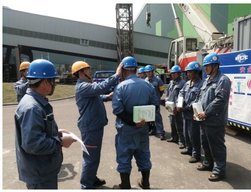 中冶寶鋼開展“強基行動”之安全行為正激勵