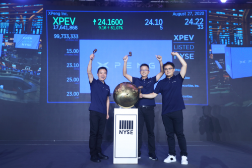 紐約、香港雙重主要上市，小鵬汽車只用了不到一年的時間