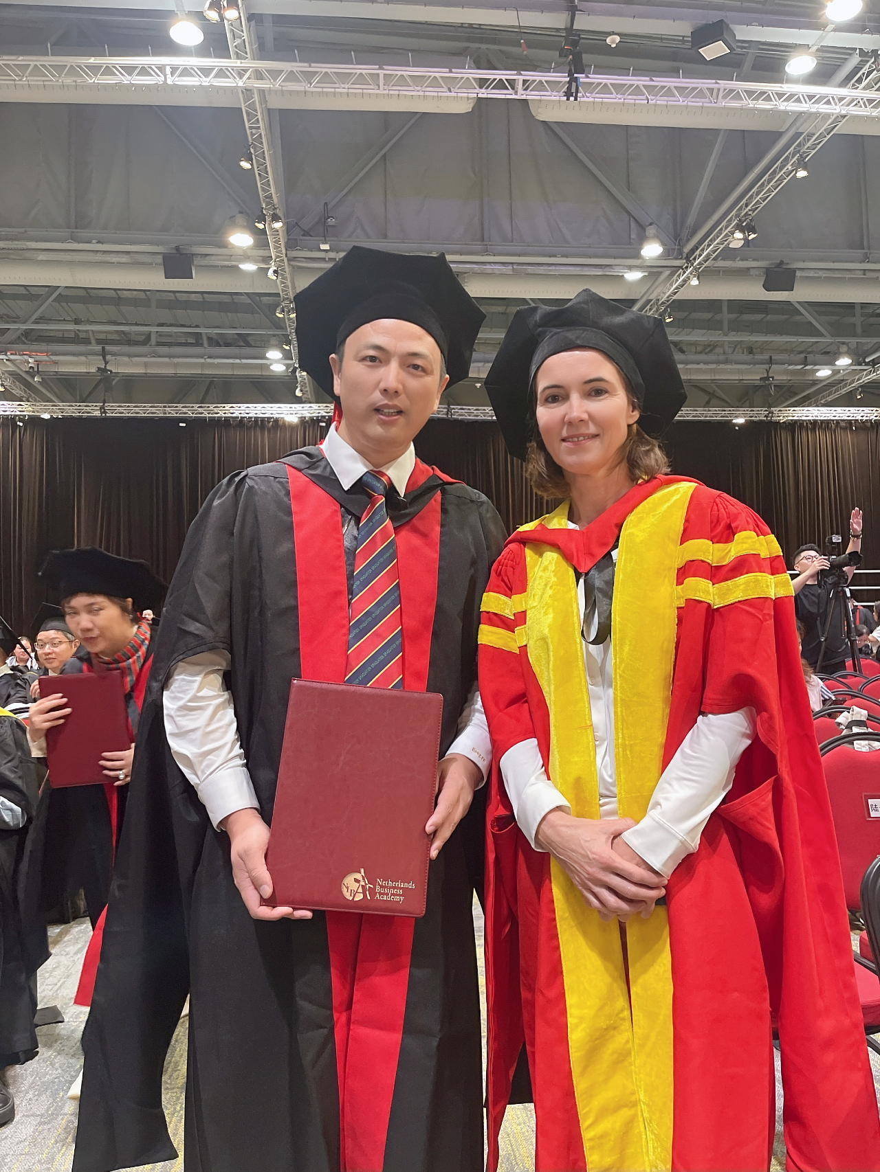 林超龍博士畢業(yè)典禮