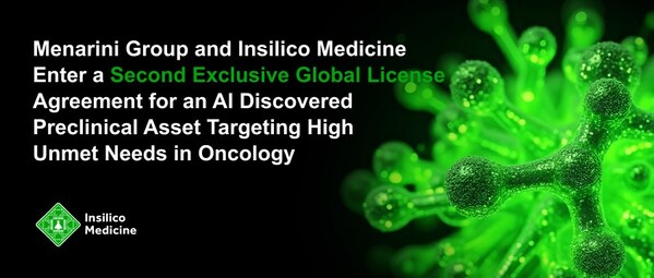 英矽智能與美納里尼二次合作，達成5.5億美元管線對外授權交易