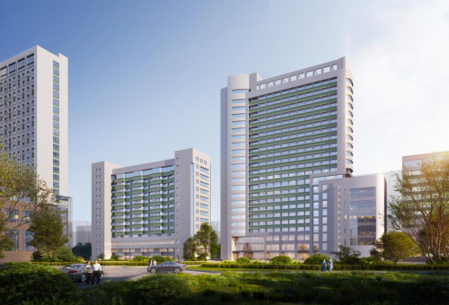 中建八局華中科技大學同濟醫(yī)院病房改造建設及能力提升項目2號樓歷時196天提前交付