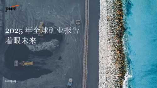 普華永道發(fā)布2025年全球礦業(yè)報(bào)告：著眼未來